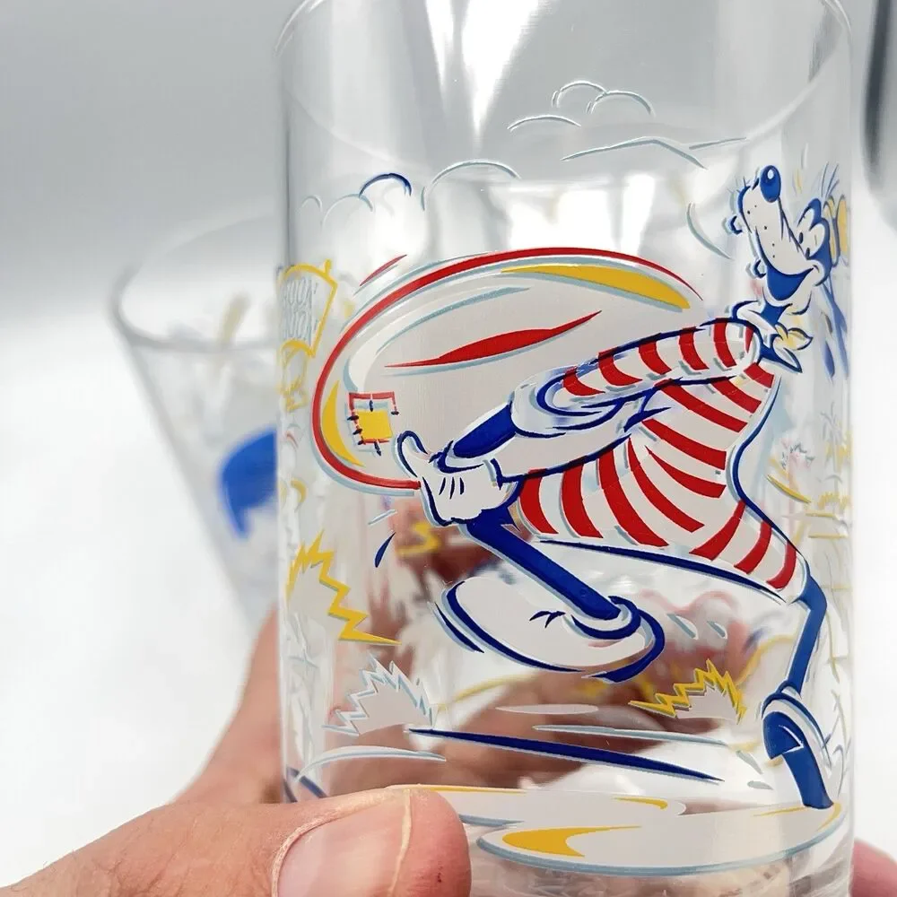 McDonald's WALT DISNEY World 25th Anniversary Glasses Lot Of 3